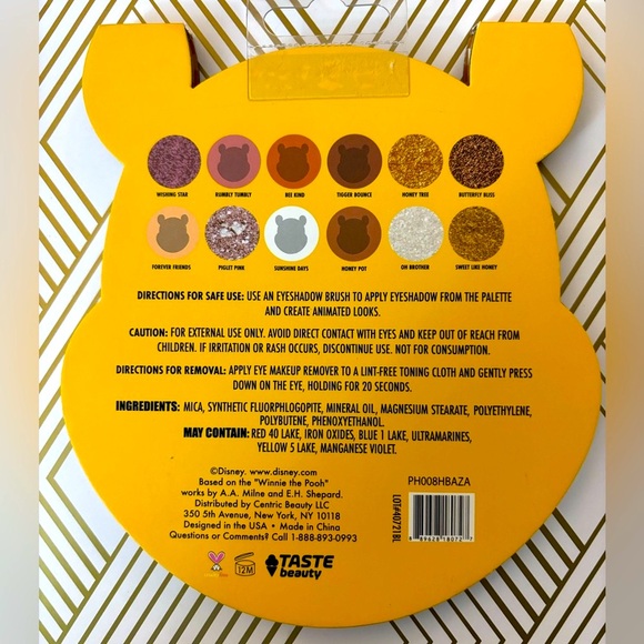 DISNEY WINNIE THE POOH EYESHADOW PALETTE - Picture 11 of 13